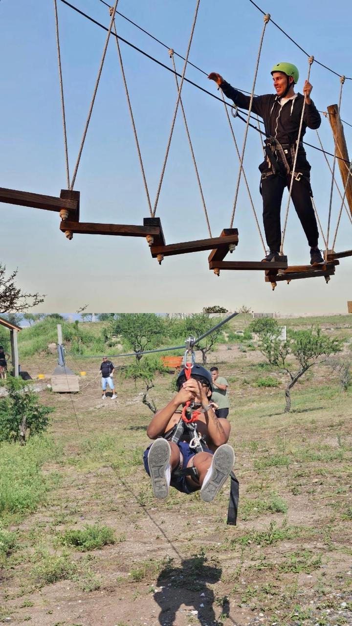 Parque aéreo y tirolesa